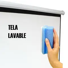 MALIK - Telon Mural 300x300cm para Led Benq LU935