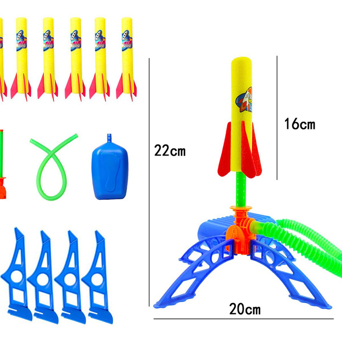 GENERICO - Juguete Lanzacohetes Para Niños Espuma Regalo De Cumpleaños