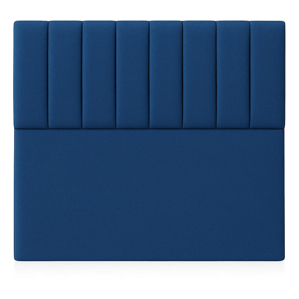 GENERICO - Respaldo De Cama 2 Plazas Turín Azul Francia