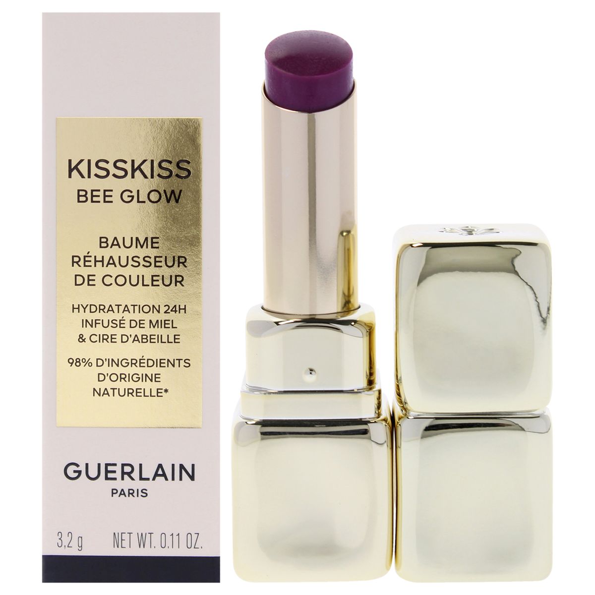 GUERLAIN - Kiss Kiss Bee Glow Lip Blam - 809 Lavender Glow 3 ml Guerlain