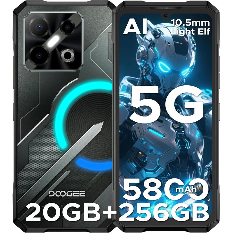DOOGEE - DOOGEE Blade GT Play 5G Celular 20GB+256GB Android 14 Smartphone