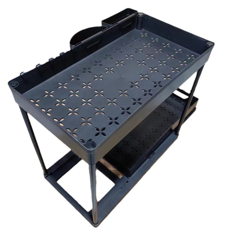 ATURE - 2u Organizador Lavaplatos Bajo Extraíble Para Cocina Baño