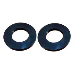 KUANGYE - 2x Base De Amortiguador Goma Para Vw Gol Golf Jetta Audi A4