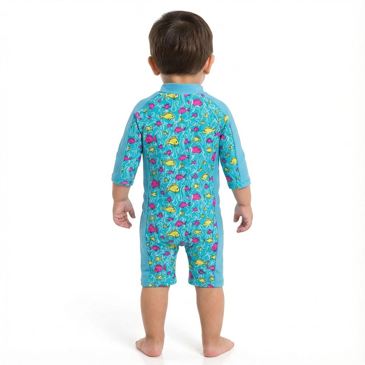 BONVERANO - Traje De Baño Manga Larga  Bebé Niños Protección Solar UV