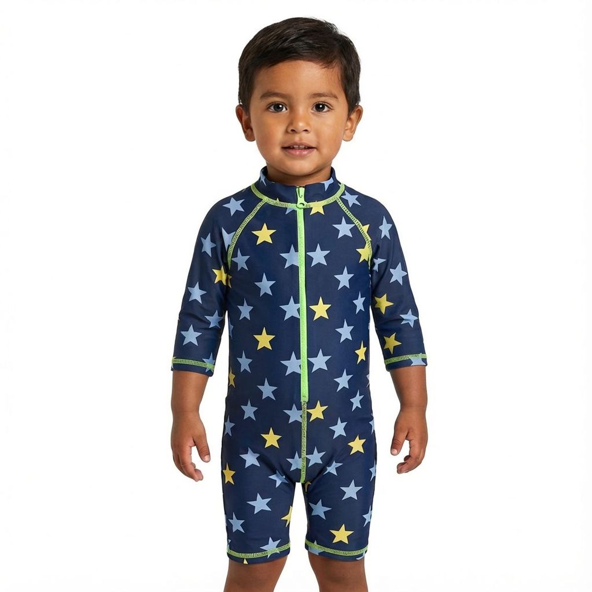 BONVERANO - Traje De Baño Manga Larga  Bebé Niños Protección Solar UV