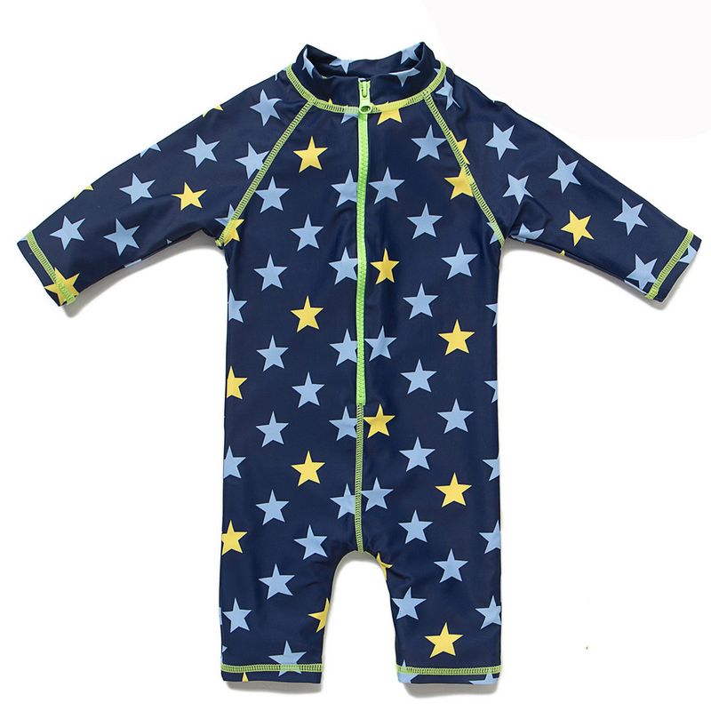 BONVERANO - Traje De Baño Manga Larga  Bebé Niños Protección Solar UV