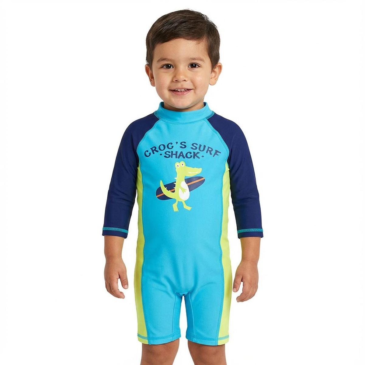 BONVERANO - Traje De Baño Manga Larga  Bebé Niños Protección Solar UV