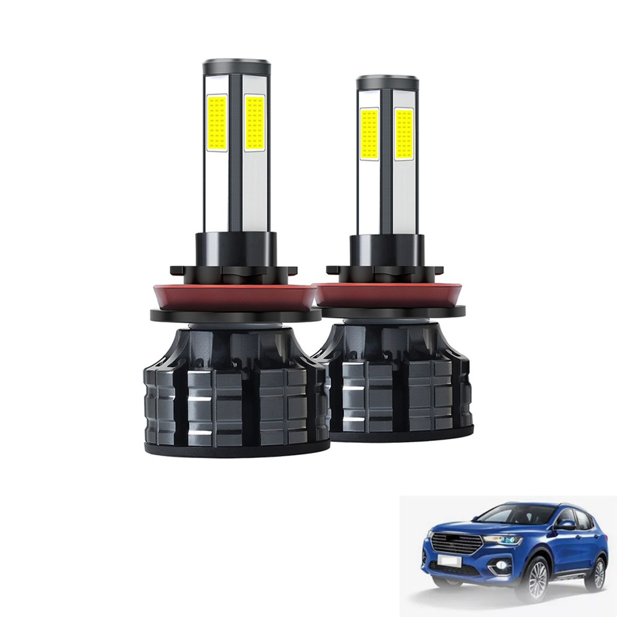 ATURE - Premium Kit De Focos Faros Csp Led H11 H8 H9