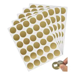 KUANGYE - 300 Stickers Raspe Y Gana,etiquetas Autoadhesivas Rascables