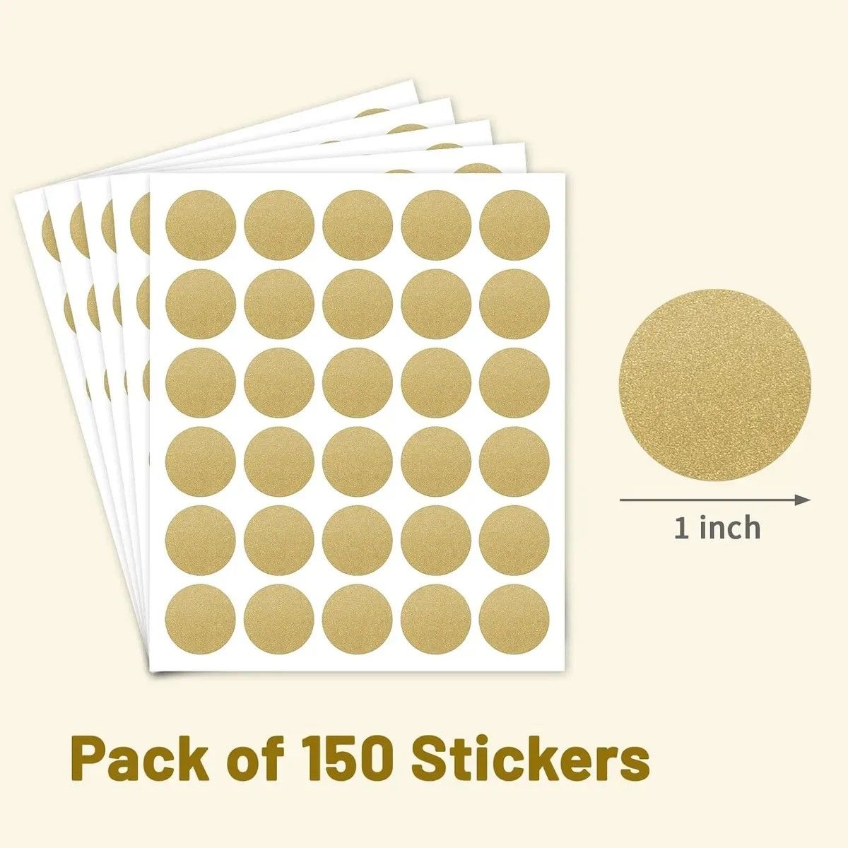 KUANGYE - 300 Stickers Raspe Y Gana,etiquetas Autoadhesivas Rascables