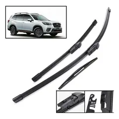 KUANGYE - Plumillas Delanteras Y Trasera Para Subaru Forester Sk 19-22