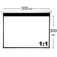 MALIK - Telón Mural 300x300cm Elegancia y Tecnología