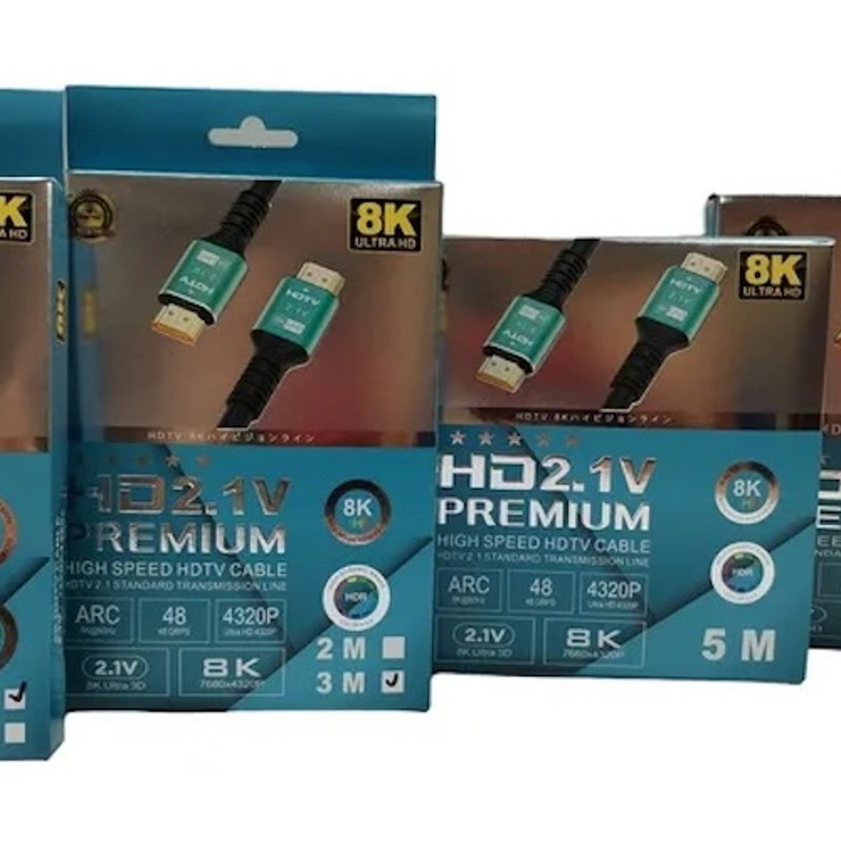 MALIK - Cable HDMI 8K 60Hz 48Gbps 3m V21