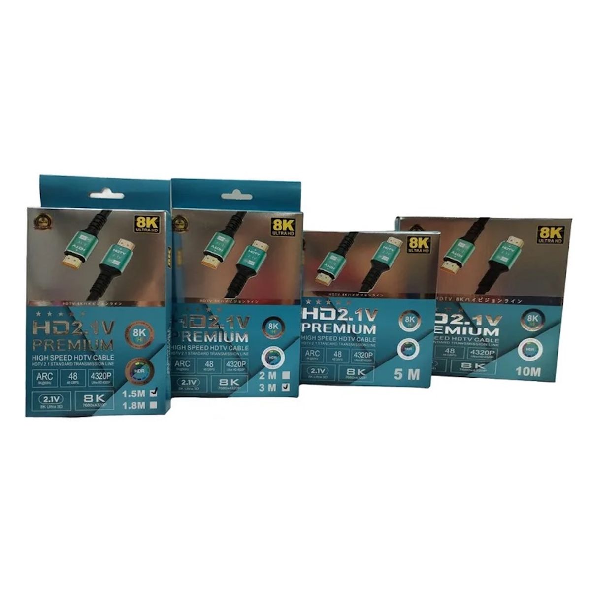 MALIK - Cable HDMI 2.1 8K 48Gbps 5m Next Gen