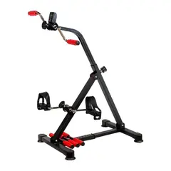 GLOBAL LATIN GROUP - Pedalera Rehabilitación 2 en 1 Brazos y Piernas con Monitor