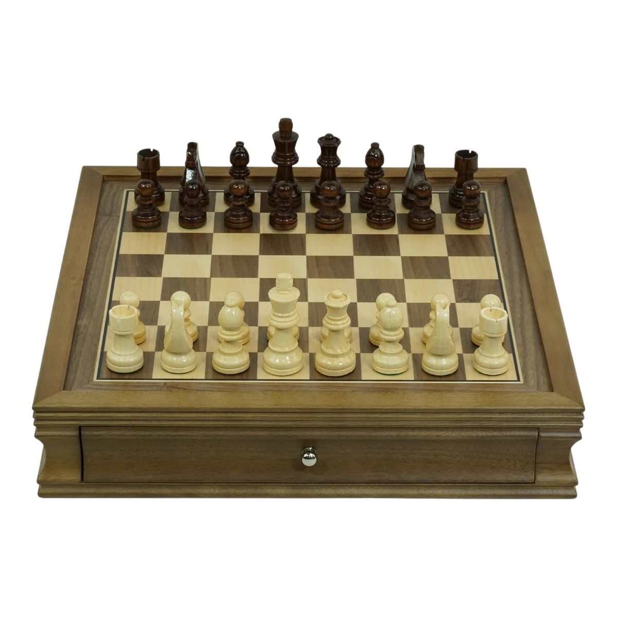 R24 - Ajedrez Profesional Madera De Lujo