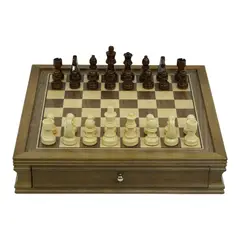 R24 - Ajedrez Profesional Madera De Lujo