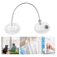 Seguro Niños Cable Acero Refrigerador VentanasYPuertasBlanco