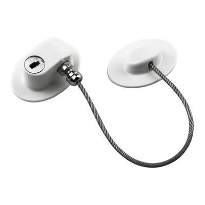Imagen 2 del producto Seguro Niños Cable Acero Refrigerador VentanasYPuertasBlanco