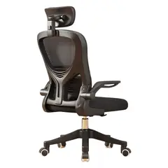 LUBABYCAS - Silla De Escritorio 360° Kikka Con Apoyacabeza Negra