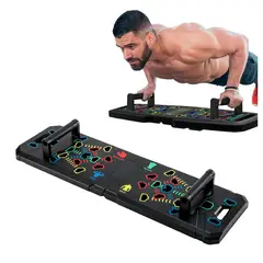 GLOBAL LATIN GROUP - Tabla Multifuncional Flexiones 9 en 1 Entrena Pecho y Brazos