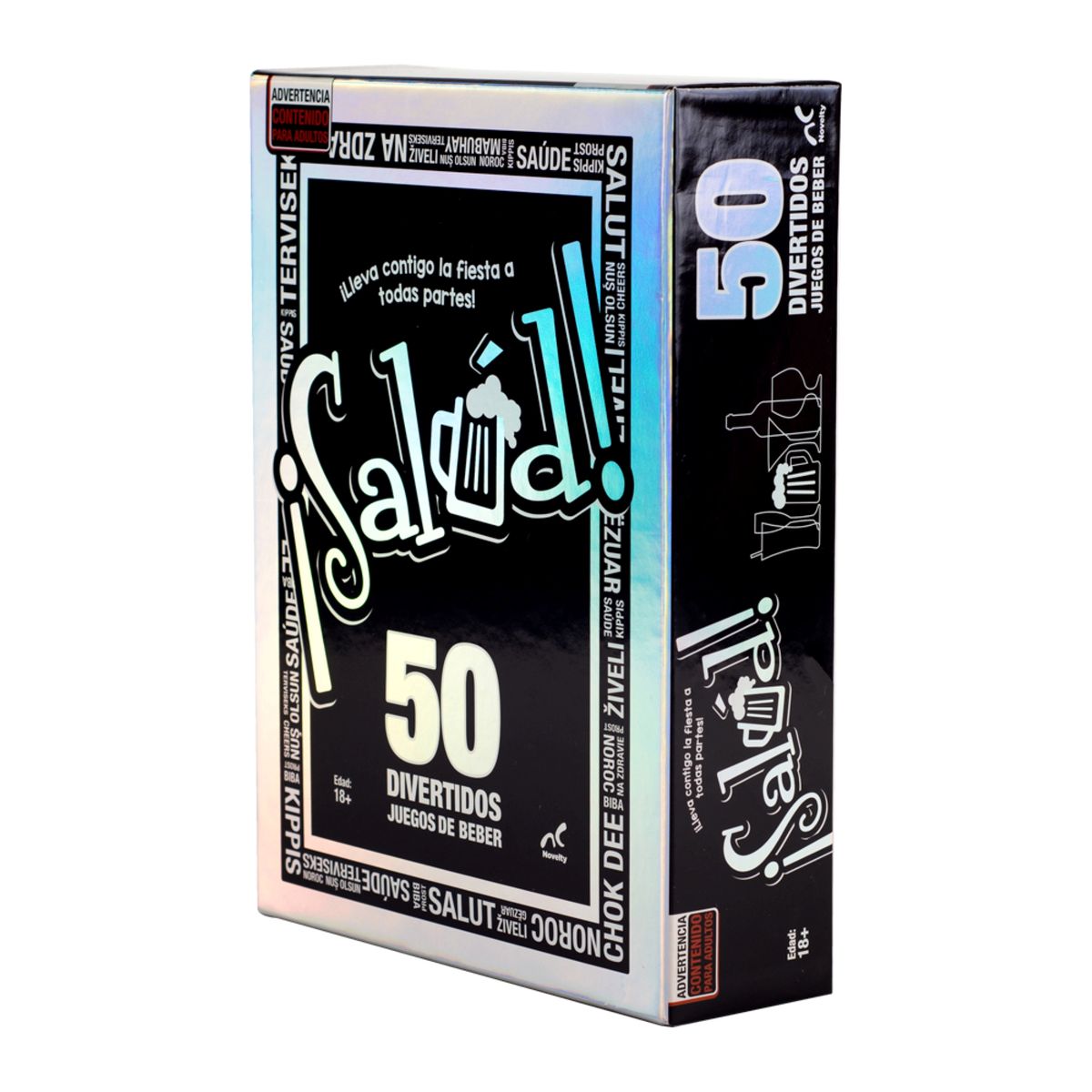 IMEXPORTA - Set De 50 Juegos Divertidos Para Beber Salud