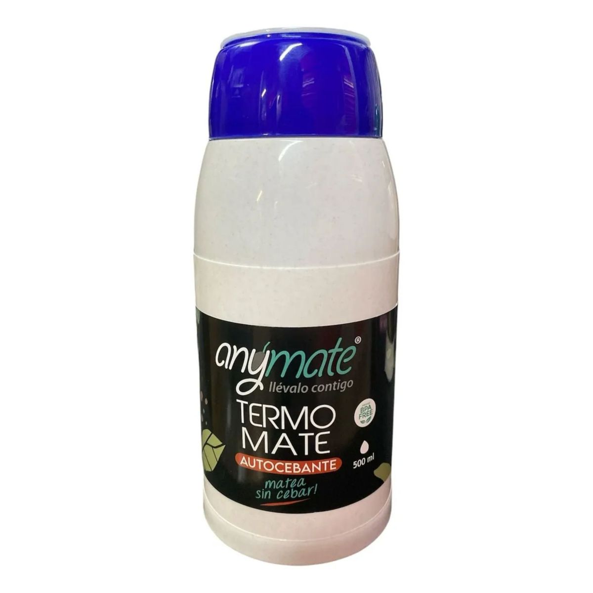 GENERICO - Termo Mate Listo Autocebante 500ml Azul