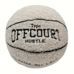VATYERTY - Almohada de baloncesto de 984 pulgadas Gris