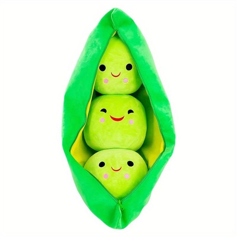 VATYERTY - Poroto de peluche verde de poliéster