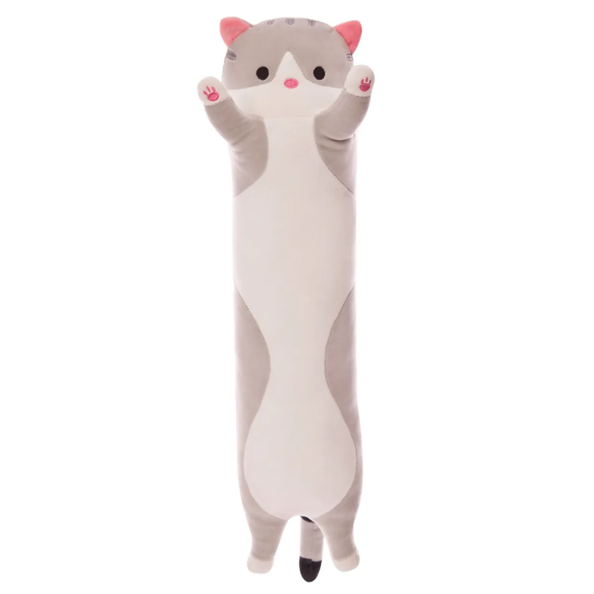 VATYERTY - Gato de peluche largo y creativo de 50 cm