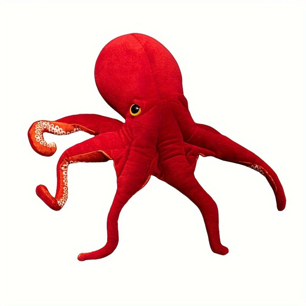 VATYERTY - Peluche de pulpo rojo realista de 1575