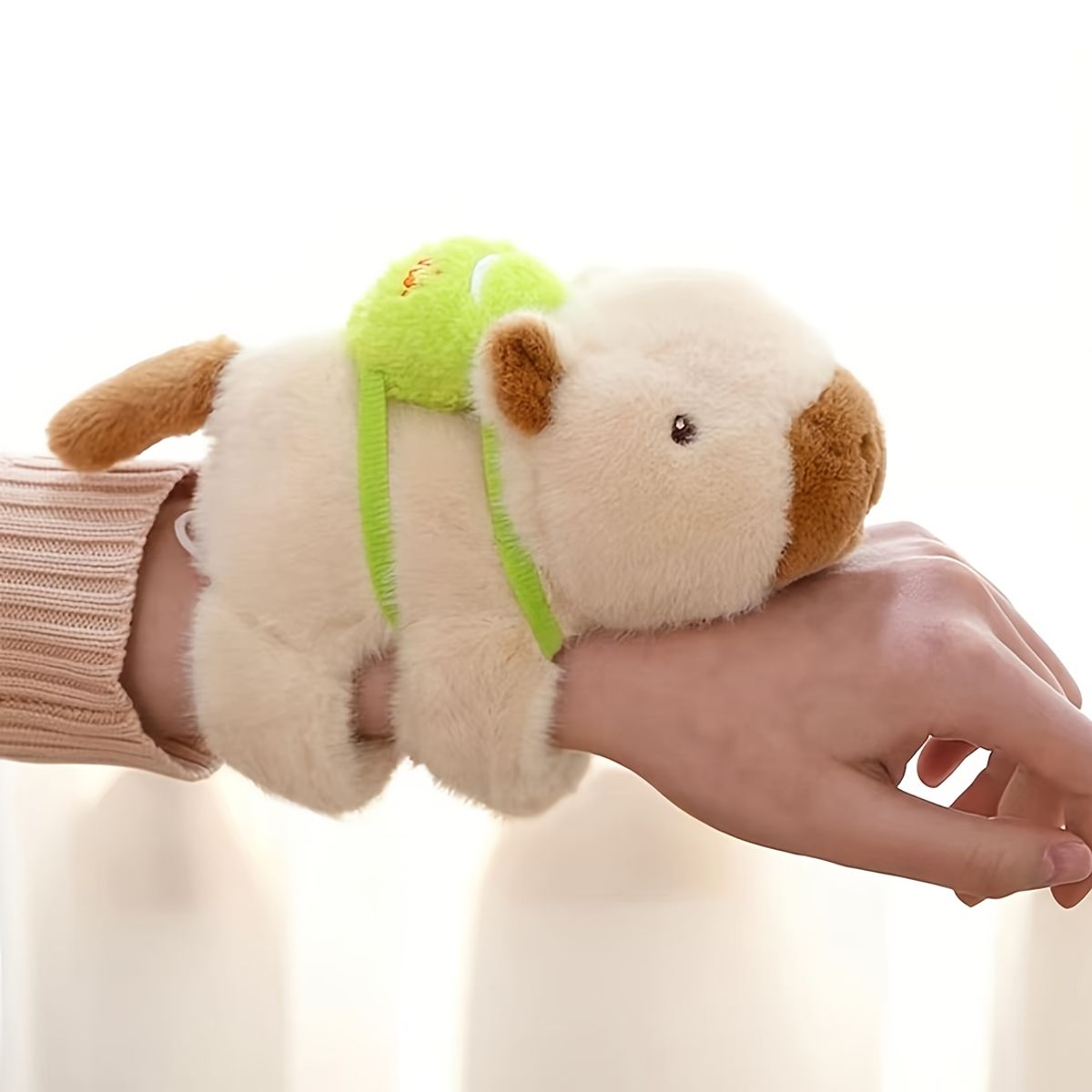 VATYERTY - Pulsera de peluche de capibara