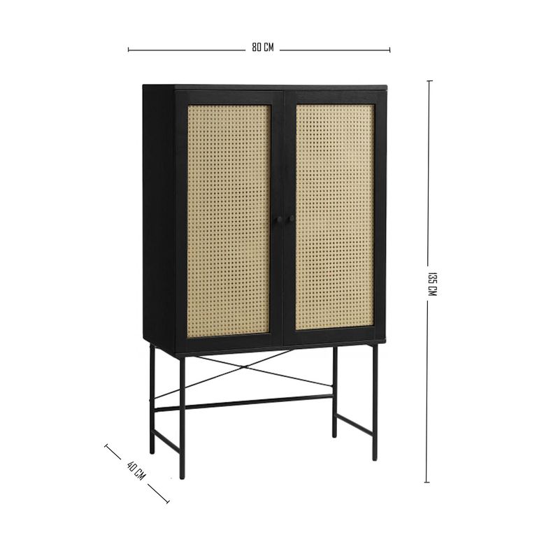 Buffet Alto 2 puertas TIRUA 135x80x40