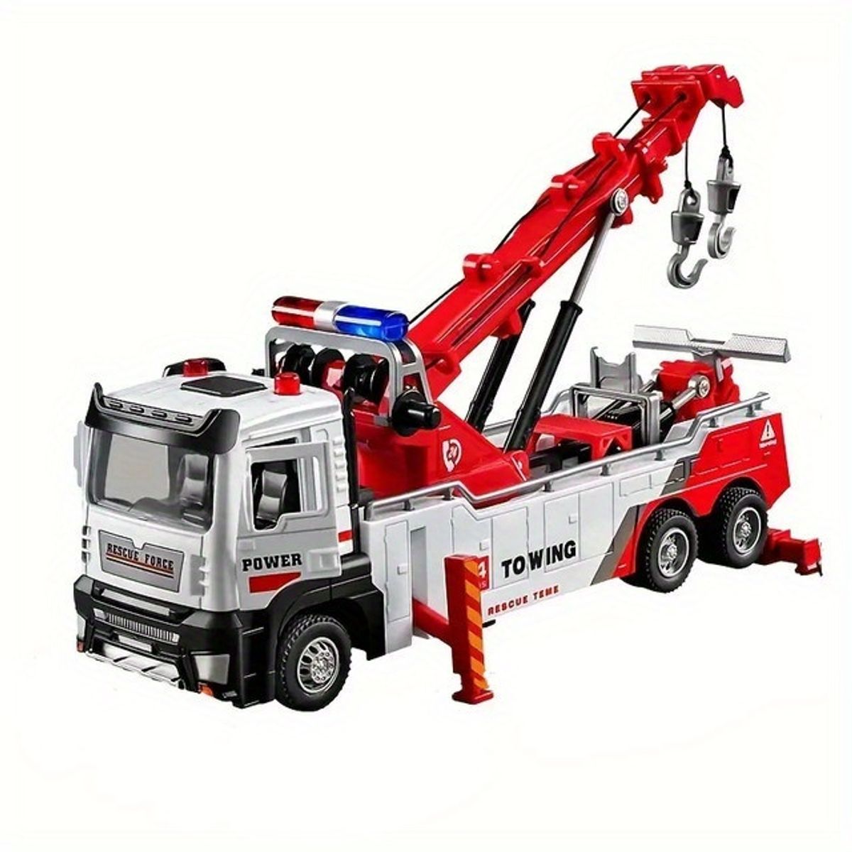 VATYERTY - Camion de Rescate  - Plástico con Retroceso