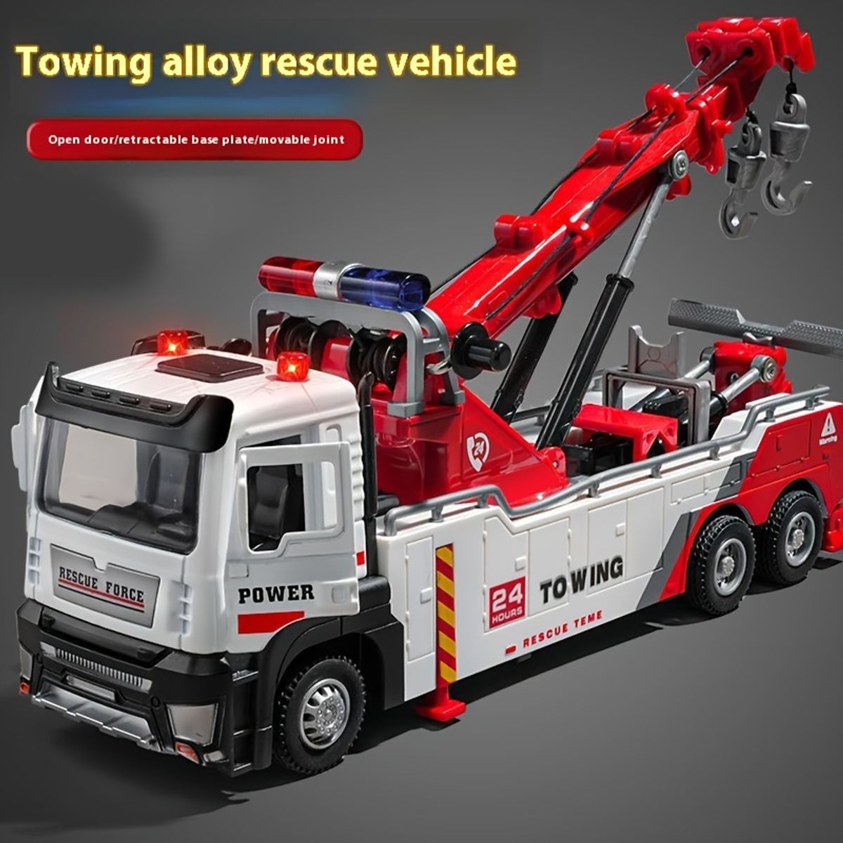 VATYERTY - Camion de Rescate  - Plástico con Retroceso