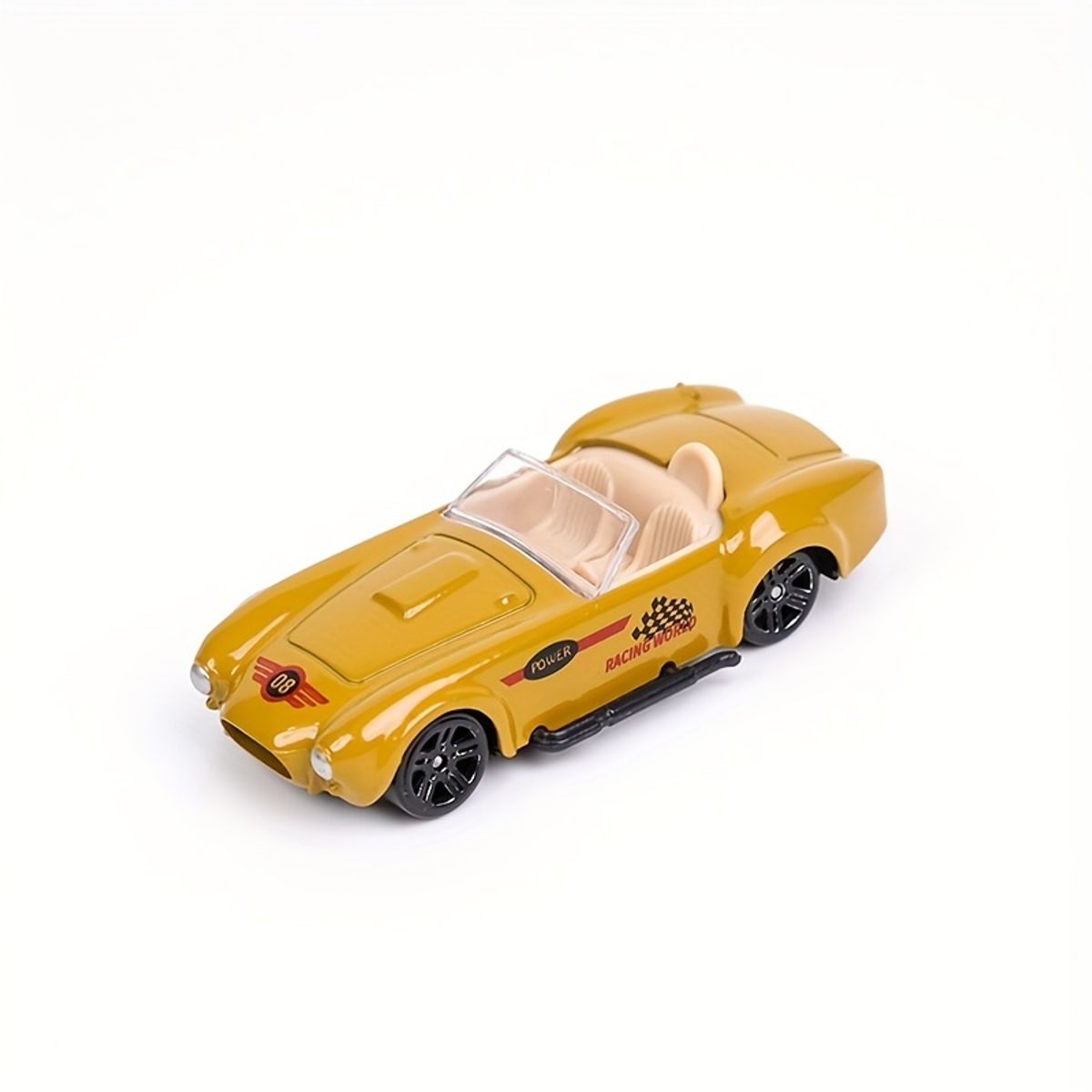 VATYERTY - 6 Coches de Juguete Clásicos de Metal Fundido