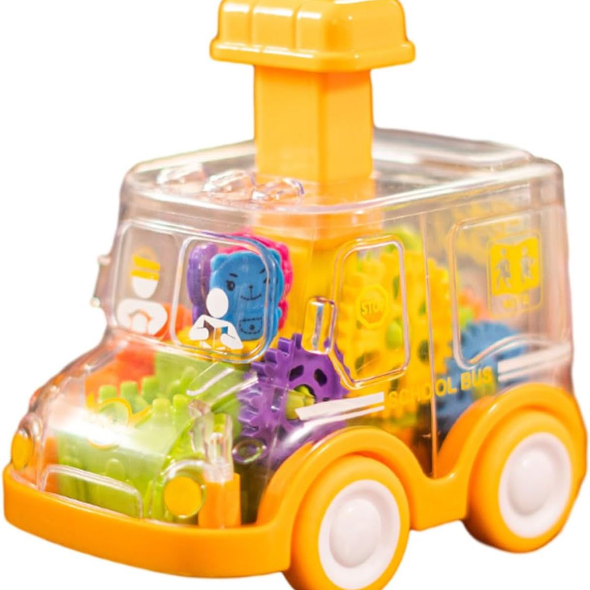 VATYERTY - Auto pequeño de prensa para niños coche inercial de retroceso