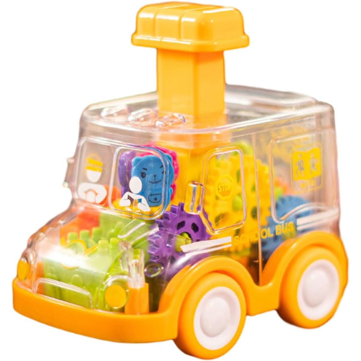 VATYERTY - Auto pequeño de prensa para niños coche inercial de retroceso