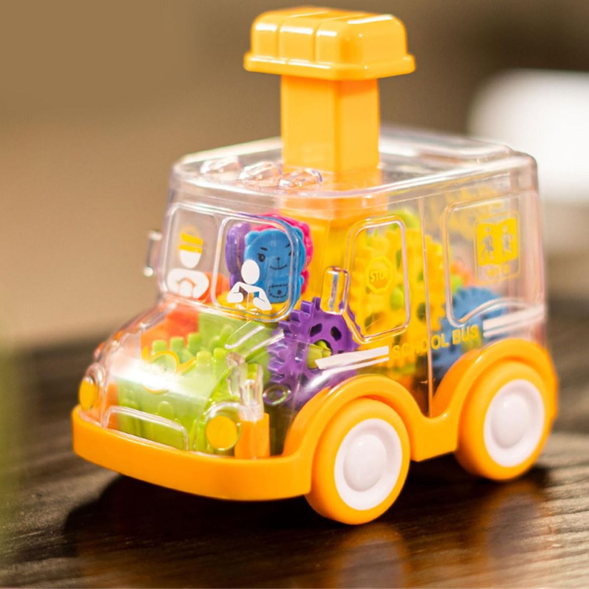 VATYERTY - Auto pequeño de prensa para niños coche inercial de retroceso