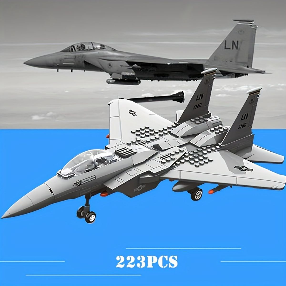 VATYERTY - Modelo de caza águila de la policía SWAT de la ciudad de 223 piezas