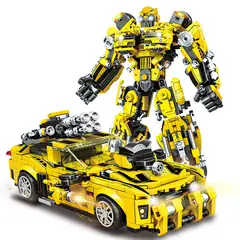 VATYERTY - Más de 1100 modelos de robots transformables Amarillo