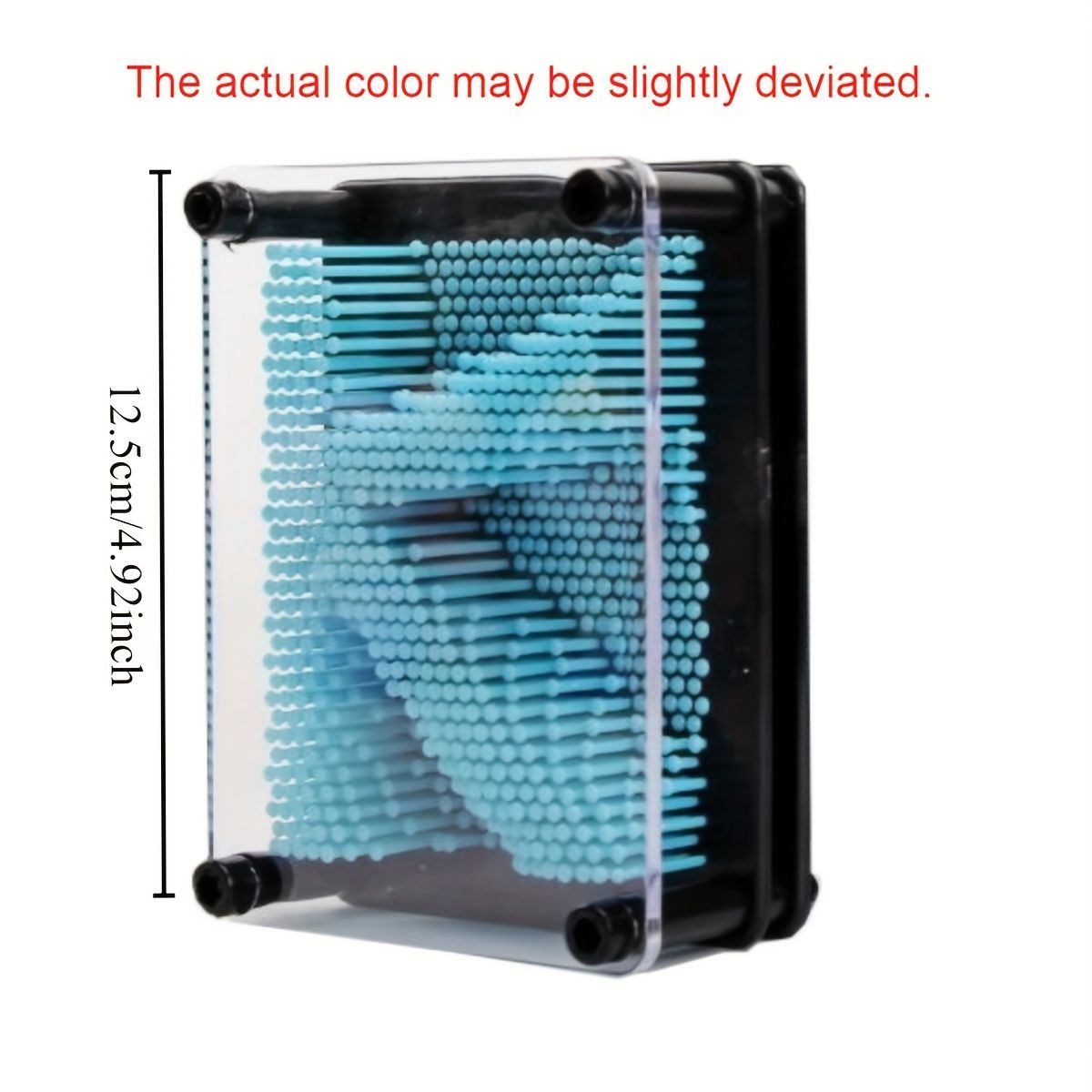 VATYERTY - Juguetes 3D con pin art - Arcoíris colorido y creativo Azul