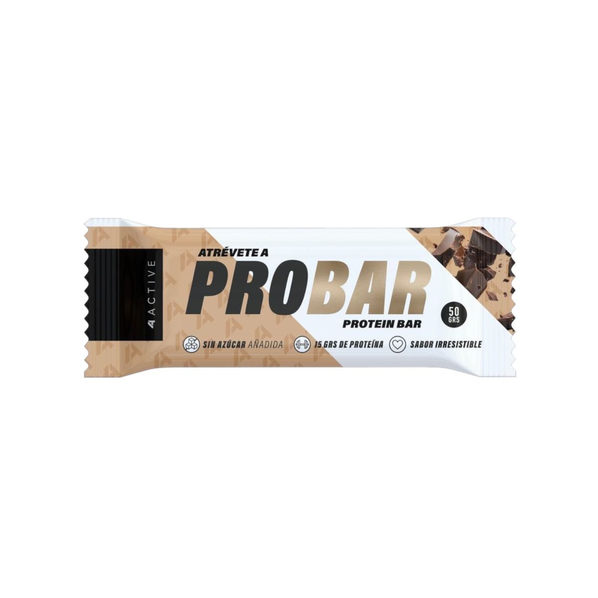 4ACTIVE - BOX 16 BARRAS PROBAR PROTEIN BAR CHOCOLATE - 4ACTIVE