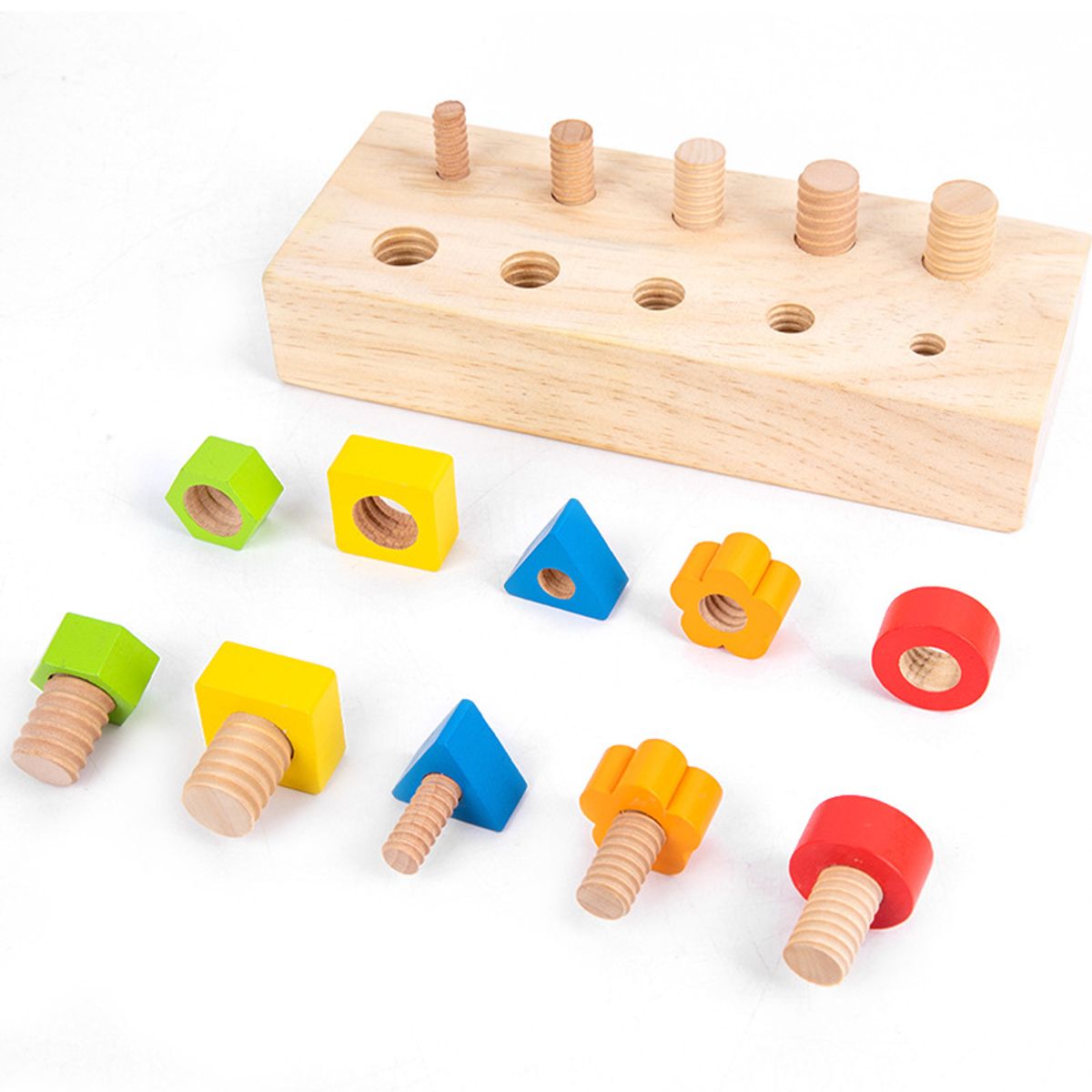 VATYERTY - Tornillos de madera con paneles de rompecabezas
