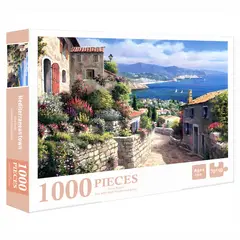 VATYERTY - 1000pcs rompecabezas del paisaje rural costero