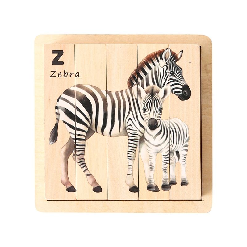 VATYERTY - Rompecabezas de animales para bebés juguetes para la primera infancia