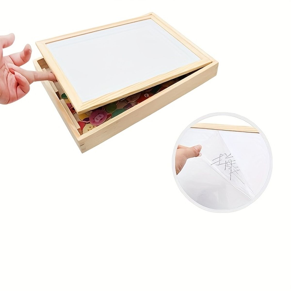 VATYERTY - Pizarra Magnética Infantil para Niños 100 Piezas