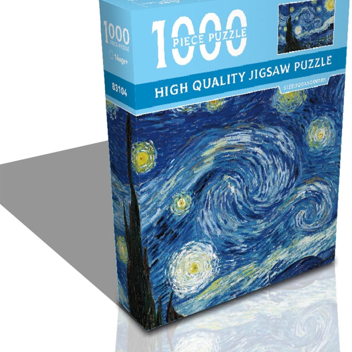 VATYERTY - Rompecabezas de cielo estrellado de 1000 piezas