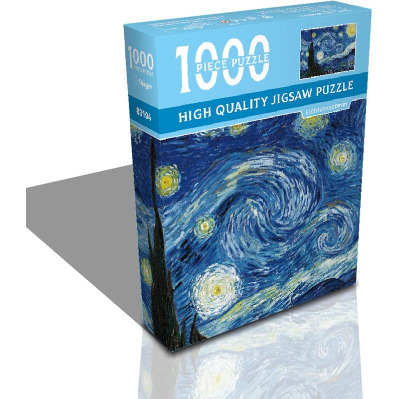 VATYERTY - Rompecabezas de cielo estrellado de 1000 piezas