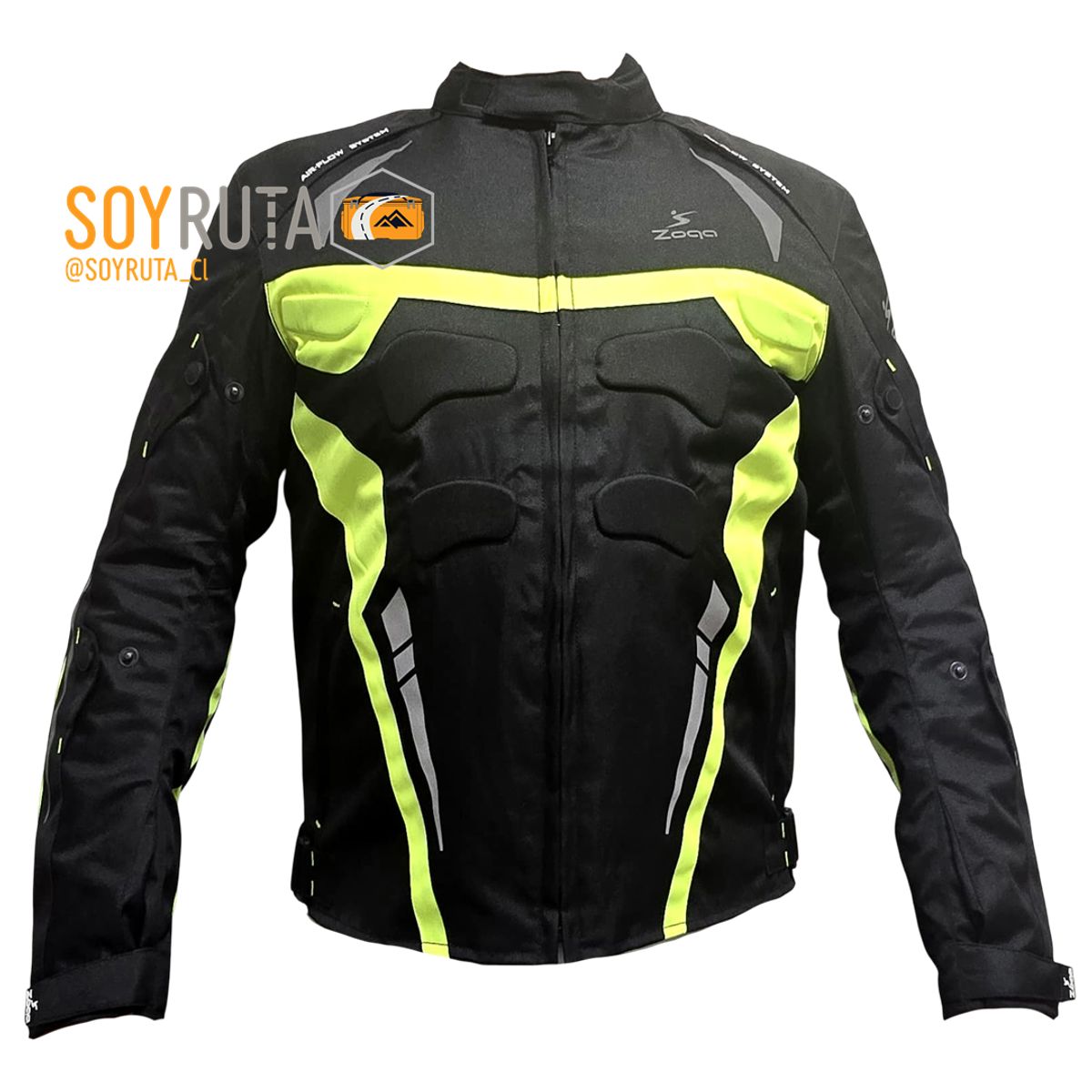 GENERICO - Chaqueta Zoqa Verde 2 Capas